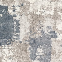 Уметнички ткајачи Апстрактна модерна област килим, сина