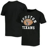 Младинска црна Хјустон Тексанс Фудбалска маица