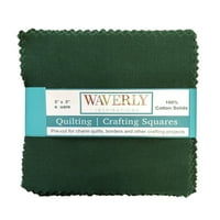 Waverly 5 5 Цврст памучен памучен памук за ткаенини за шиење на квадратни плоштади