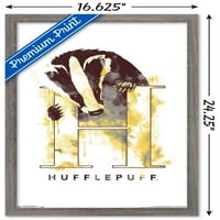 Волшебничкиот Свет: Хари Потер - Хафлпаф Илустрирано Куќа Логото Ѕид Постер, 14.725 22.375