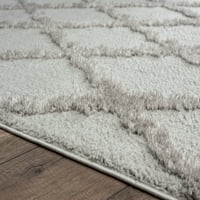 Обединети ткајачи на Америка Квинсленд Геометриски, модерен килим со рачно изработена област, 13,17 '9,83' '